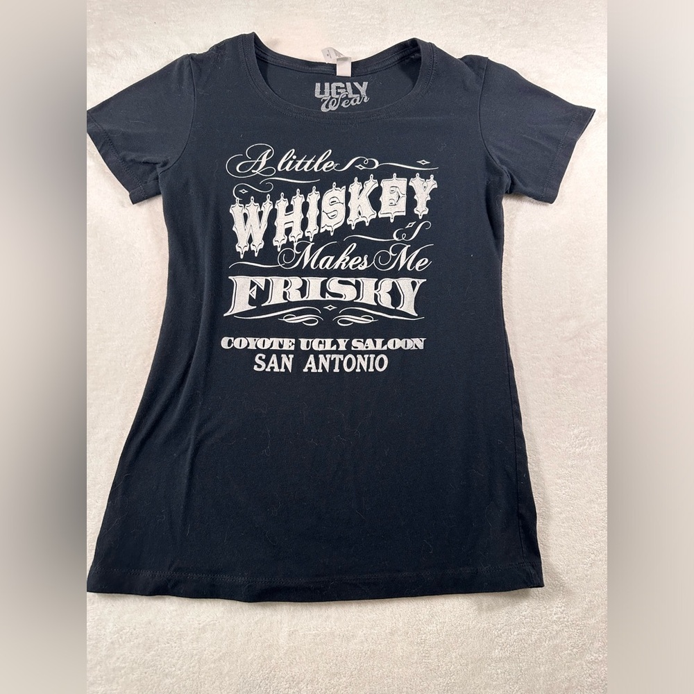Gently Used Coyote Ugly T-Shirt Size Medium Black